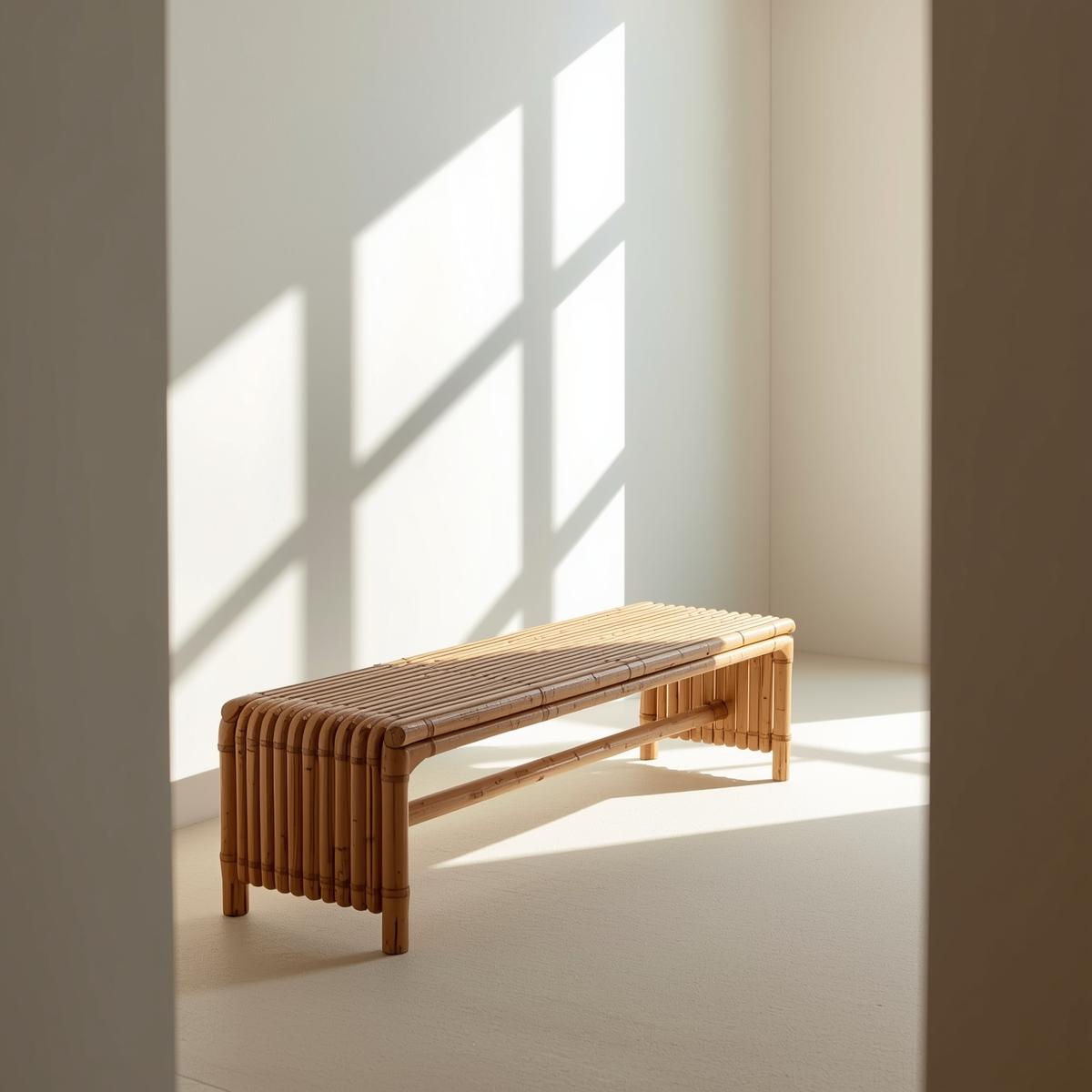 Bangku Panjang Bambu